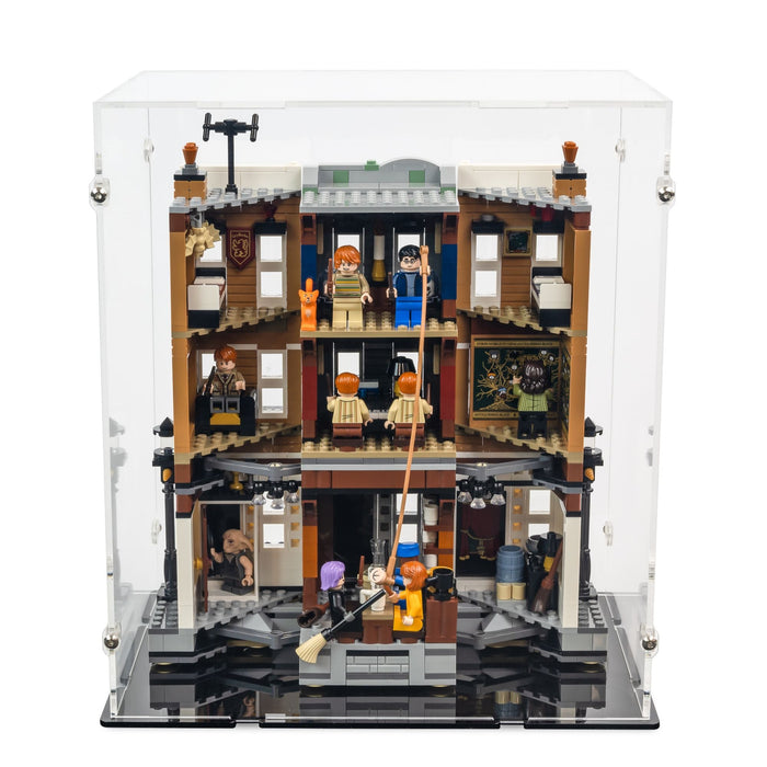 12 Grimmauld Place Display Case for LEGO 76408