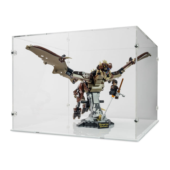 Hungarian Horntail Dragon Display Case for LEGO 76406