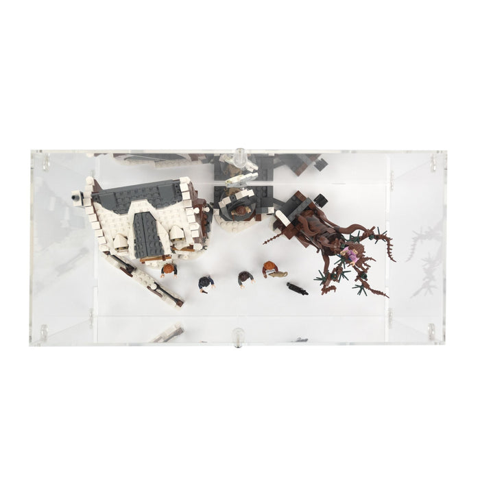 Shrieking Shack & Whomping Willow Display Case for LEGO 76407