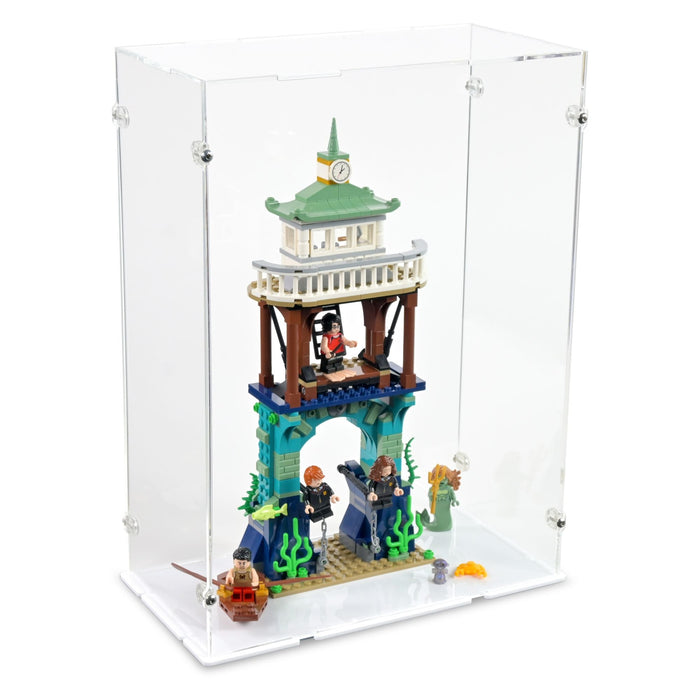 Triwizard Tournament: The Black Lake Display Case for LEGO 76420