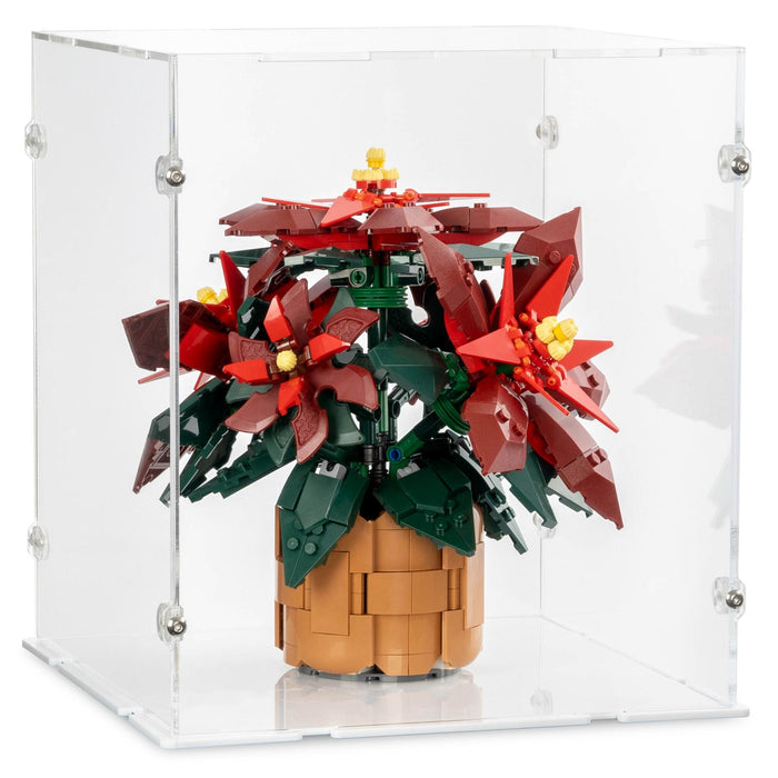 Poinsettia Display Case for LEGO 10370