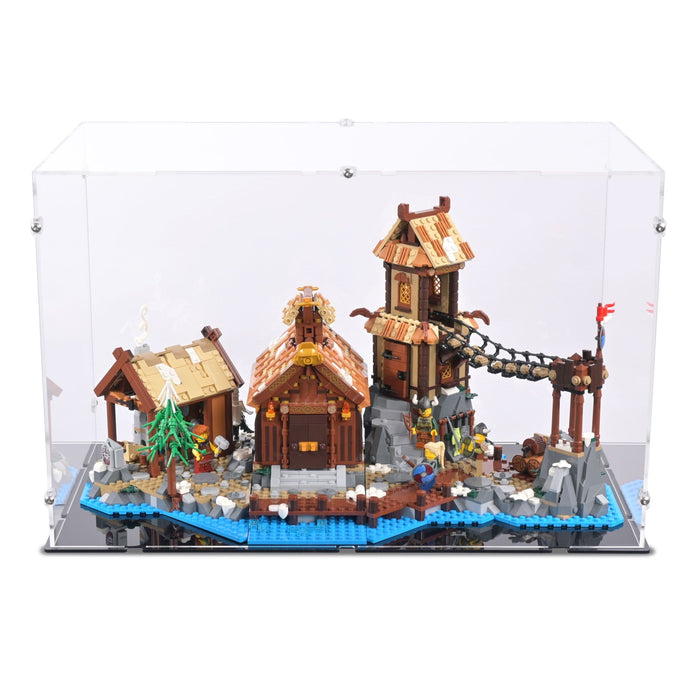 Viking Village Display Case for LEGO 21343