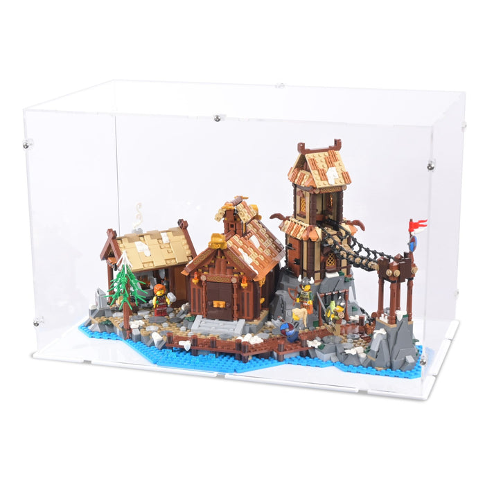 Viking Village Display Case for LEGO 21343