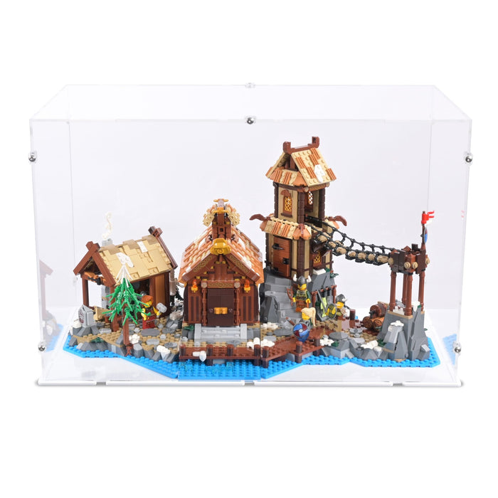 Viking Village Display Case for LEGO 21343