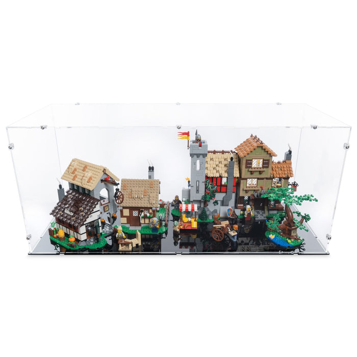 Medieval Town Square Display Case for LEGO 10332