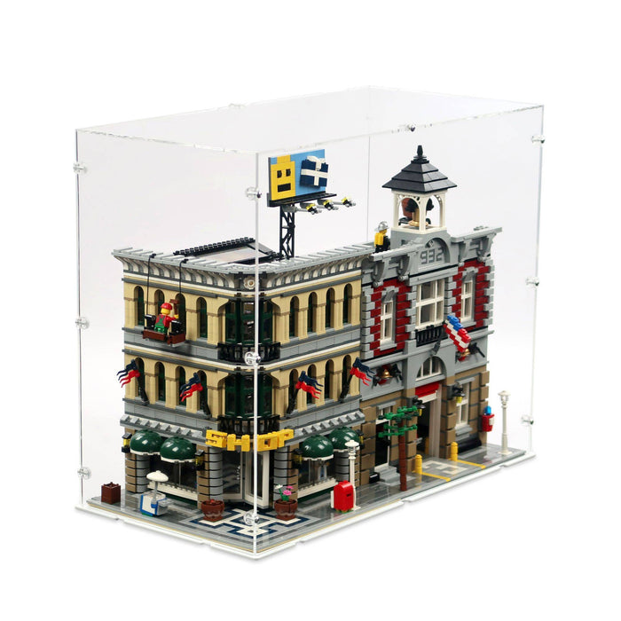 2x LEGO Modular Buildings Display Case H43