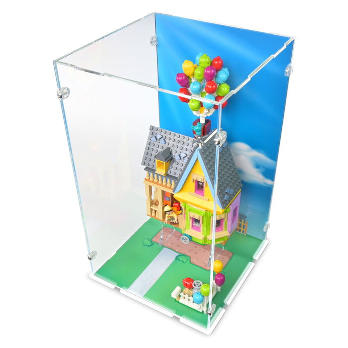 UP House Deluxe XL Display Case for LEGO 43217