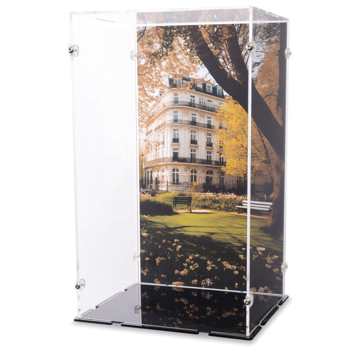Red London Telephone Box Display Case for LEGO 21347