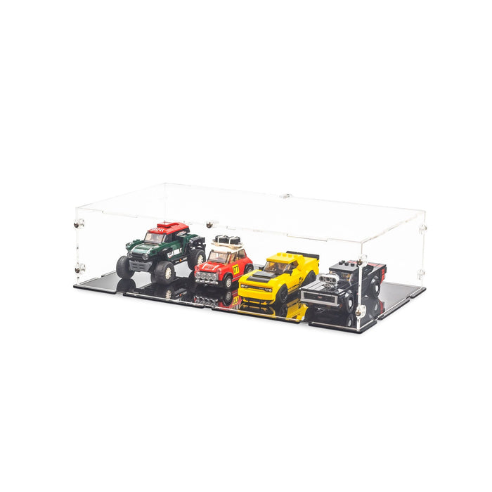 4x LEGO Speed Champions XL Display Case
