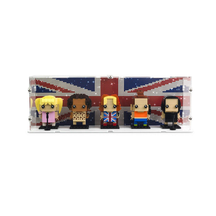 Spice Girls Tribute BrickHeadz Display Case for LEGO 40548