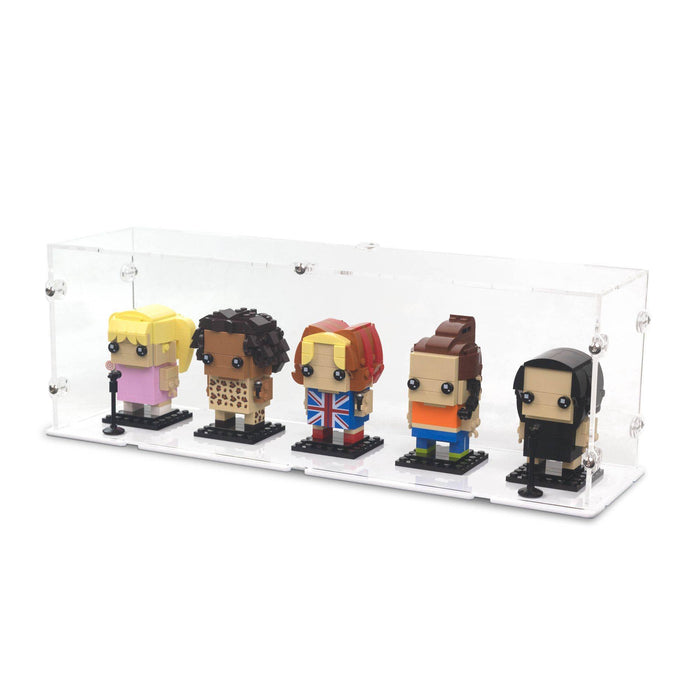 Spice Girls Tribute BrickHeadz Display Case for LEGO 40548