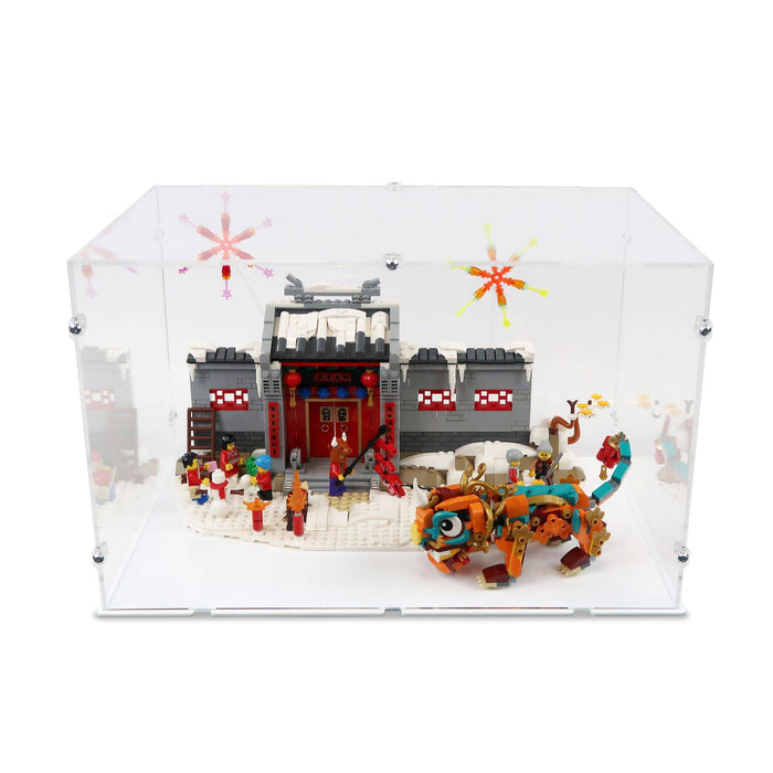 Chinese New Year Story of Nian Display Case for LEGO 80106