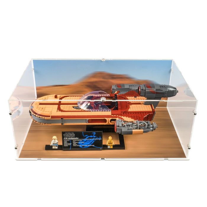 UCS Luke Skywalker’s Landspeeder Display Case for LEGO 75341