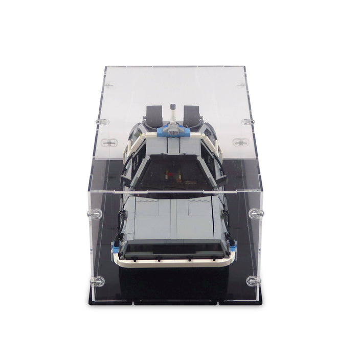 MOC DeLorean Time Machine Display Case